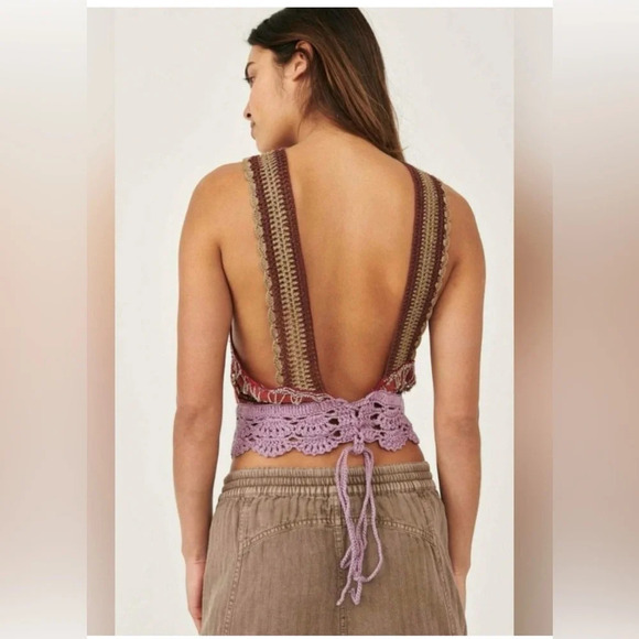 SOLD NWT Free People Hi There Halter Top Medium - Picture 8 of 16